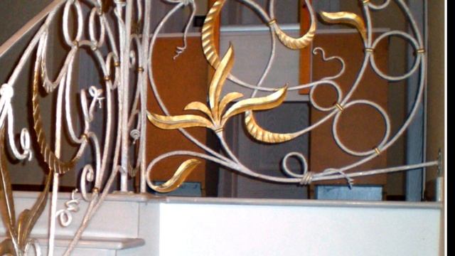 Кованые перила для лестницы в доме смотреть онлайн