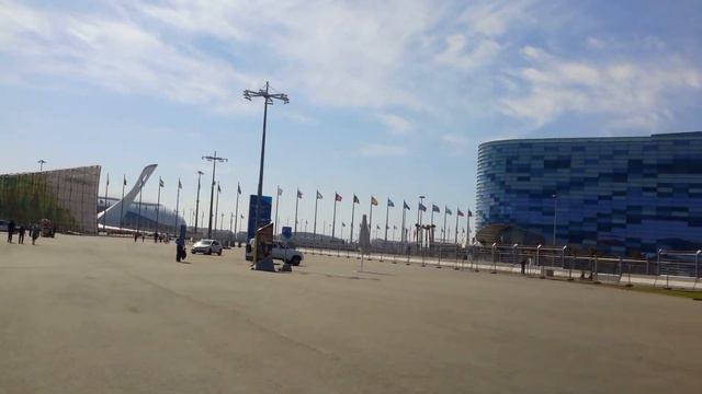 Экскурсия по олимпийскому парку в Сочи. 2014 смотреть онлайн