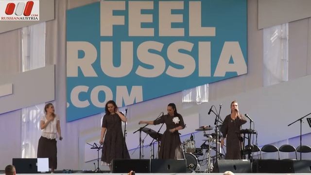 «Feel Russia» Группа «FolkBeat». Фестиваль в Вене «Почувствуй Россию». Русская Австрия смотреть онлайн