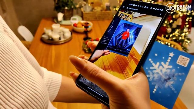 AR-проект: Открытка на WebAR || AR project: WebAR New Year's card смотреть онлайн