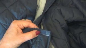 Замена молнии в куртке