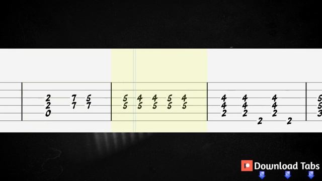 One - Metallica Guitar Tutorial, Guitar Tabs, Guitar Lesson