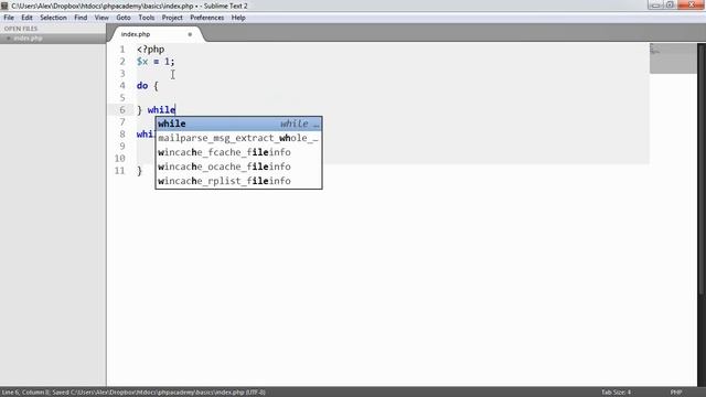 Learn PHP: While loops смотреть онлайн