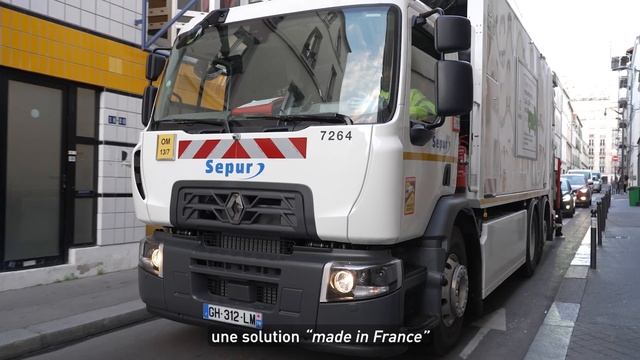 Paris 13e opte pour une collecte de déchets 100 % décarbonée avec Renault Trucks смотреть онлайн