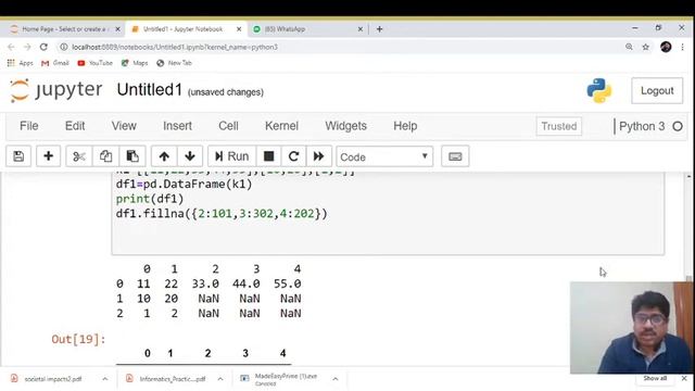 Pandas in Python( Dataframe-2 ): Class XII IP смотреть онлайн
