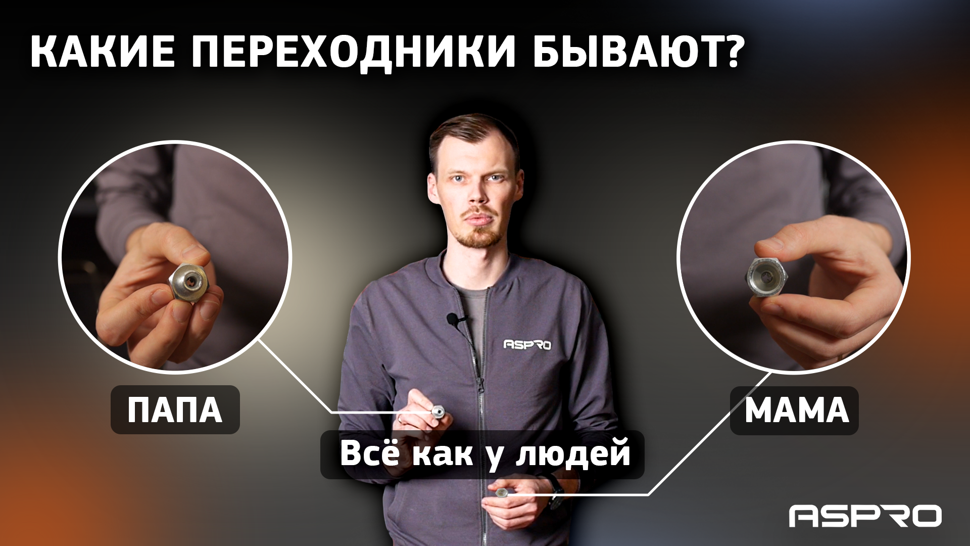 Переходники ASPRO: как и зачем использовать?? смотреть онлайн