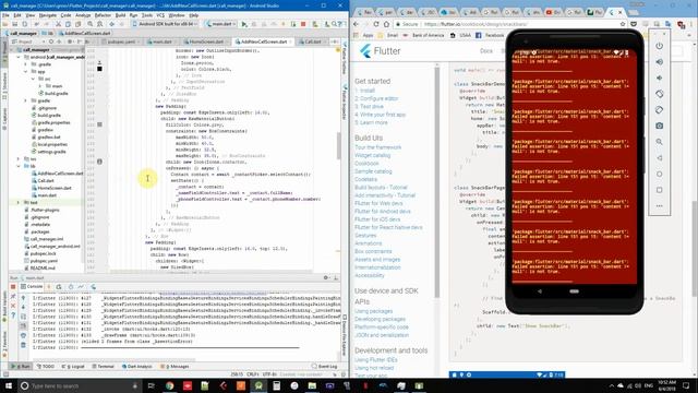 Call Manager in Flutter Part 6 - Saving calls as JSON data in a file смотреть онлайн