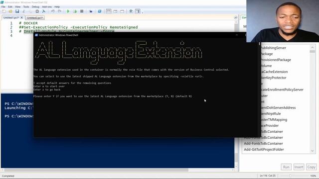 Create a Microsoft Dynamics 365 Business Central Development Environment using Docker. смотреть онлайн