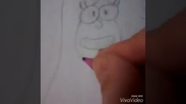 Рисуем Мейбл из графити фолз) смотреть онлайн