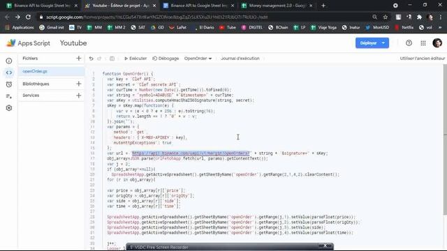 Importer les ordres ouverts depuis Binance API vers Google Sheet смотреть онлайн