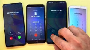 HUAWEI Y6 2018 Vs Xiaomi Redmi Mi 6A Incoming Call / Outgoing Call Honor X7a and HUAWEI Nova Y70