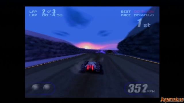 RollCage PS1 gameplay (played on PS3) - HD 1080p смотреть онлайн