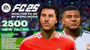 Глобальный мод для EA FC24! [Более 2500 новых лиц]
