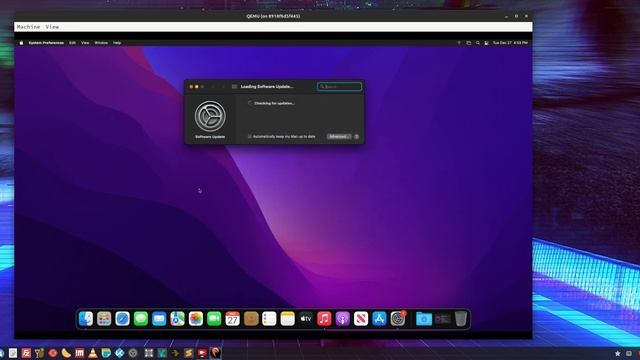 MacOS running on Linux Mint 21.1 through a Docker Image смотреть онлайн