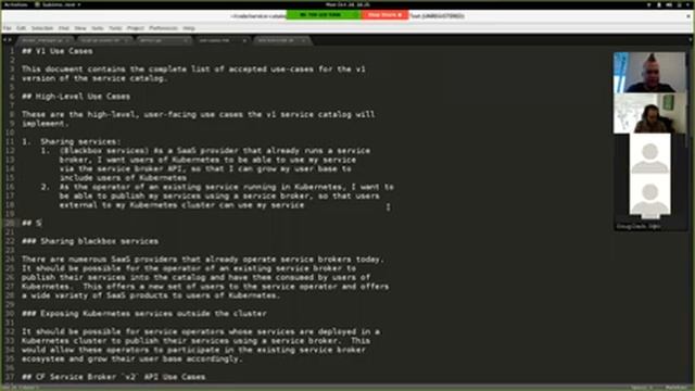 Kubernetes SIG Service Catalog 20161024