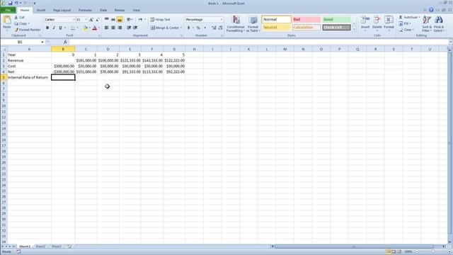 12.4 Interest Rate Calculator with ROI - MS Excel (Urdu) - MS Office 2010 Tutorials смотреть онлайн