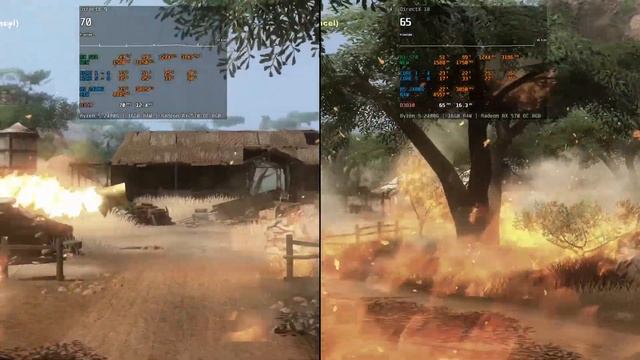 DirectX 9 vs DirectX 10 | Far Cry 2 Fortune's Edition смотреть онлайн