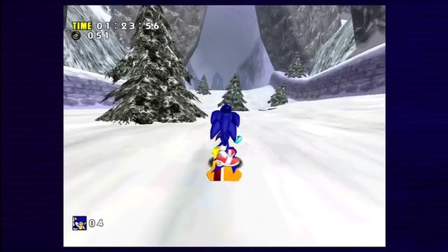 Sonic Adventure DX: Ice Cap (Sonic) [1080 HD] смотреть онлайн