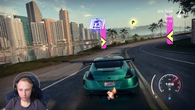 ПОСТРОИЛИ НОВУЮ ПУШКУ ВЗАМЕН КАЙМАНУ В NEED FOR SPEED HEAT! смотреть онлайн