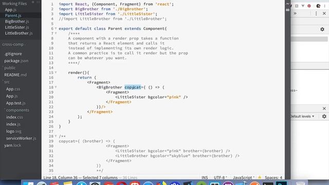 React Render Props Functions - Episode 20 смотреть онлайн