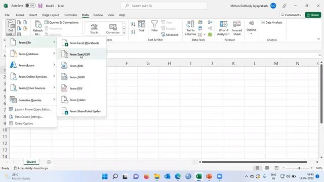 Learn How to load a CSV file into Excel in 5 minutes смотреть онлайн
