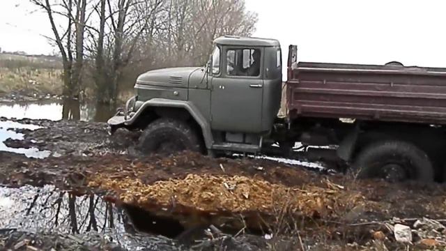 Зил 131 с двигателем от Mercedes-benz - испытания смотреть онлайн