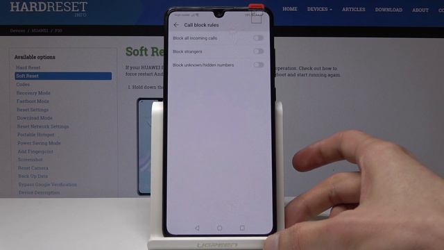 How to Block Number in HUAWEI P30 - Create Blacklist смотреть онлайн