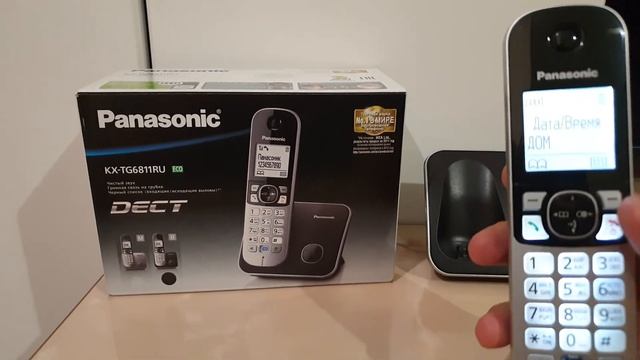 Обзор Panasinic KX-TG6811RU из Sulpak смотреть онлайн
