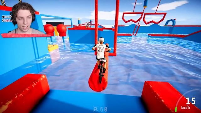 ONLY 1% Can SURVIVE The GIANT AXE! (Descenders Wipeout) смотреть онлайн
