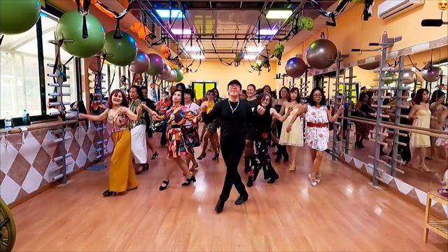 Abba - Dancing Queen | Samba Line Dance 32ct 1Wall | Zaldy Lanas смотреть онлайн