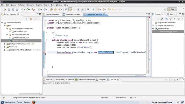 Hibernate Tutorial 03 Part 3 Saving Objects using Hibernate APIs смотреть онлайн