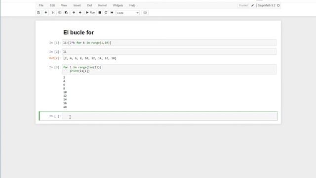 SageMath #31: El bucle for смотреть онлайн