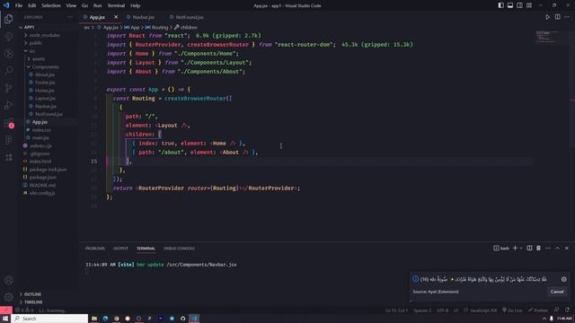 6- React Router DOM | Not Found Page смотреть онлайн