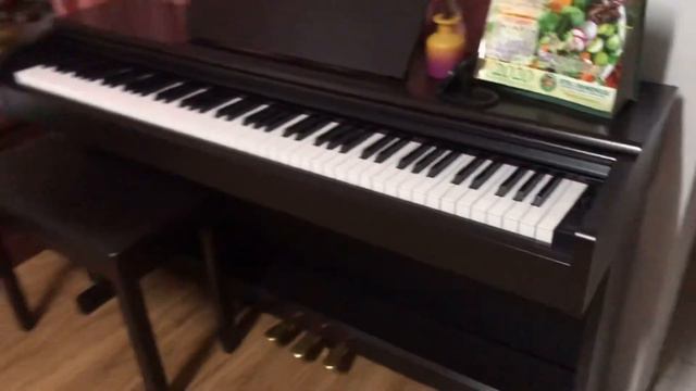 Yamaha YDP-144 overview plus sound check смотреть онлайн