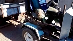 Изобрел простой механизм сцепки телеги с трактором. Рассказываю как сделать самому.