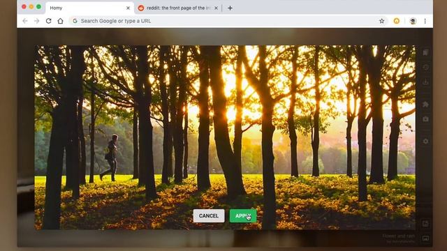 Homey - Start page on the web for Google Chrome смотреть онлайн