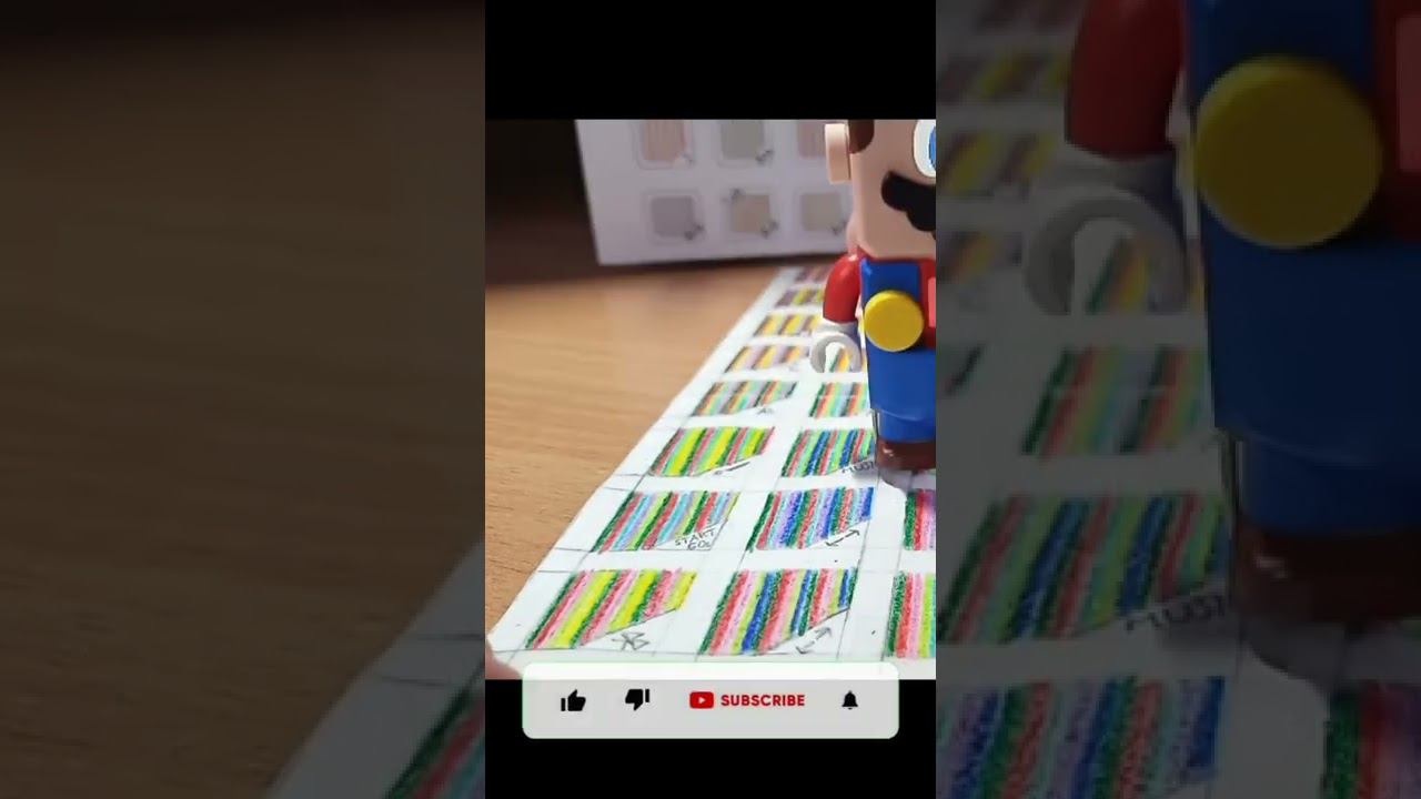 Challenge Treasure hunt from Lego Super Mario without App! #shorts смотреть онлайн