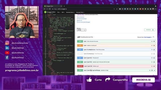 O que é SWAGGER: A Documentação da API Rest смотреть онлайн
