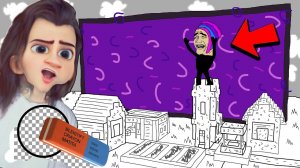 ПОЧЕМУ МОЙ БОЛЬШОЙ ПОРТАЛ СТАЛ НАРИСОВАННЫМ В МАЙНКРАФТ