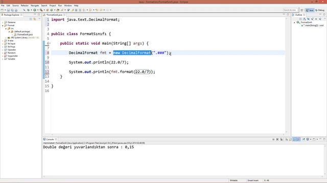 Programlamaya İlk Adım Java : Ders 13 - Formatting Output (Çıktıyı Düzenleme) смотреть онлайн