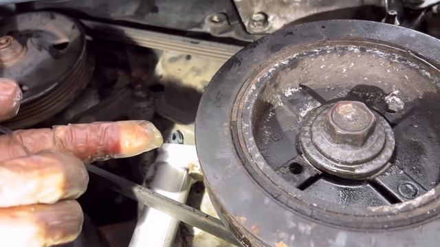 Como cambiar la faja del power steering | 2002 Toyota sienna 3.0 engine смотреть онлайн