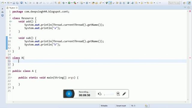 Multi threading Tutorial in Java смотреть онлайн