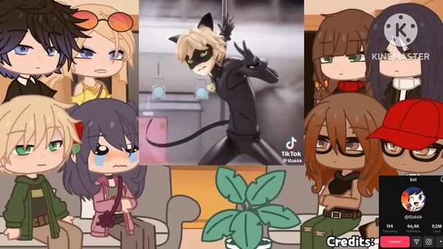 Miraculous characters reacts to edits || MLB || PART 1/??? || GACHA CLUB || GCRV смотреть онлайн