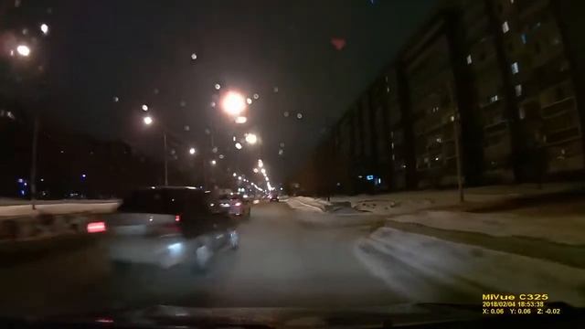 Мицубиси влетел в столб, Ульяновск смотреть онлайн