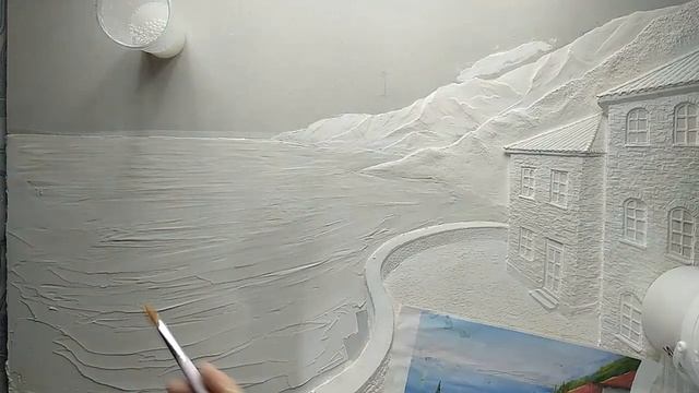 Барельеф "Домик у моря" 6 урок море смотреть онлайн