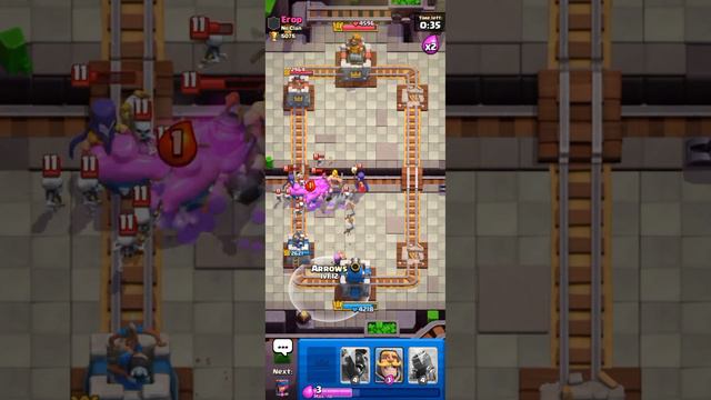 Best defence by firecracker | @ClashRoyale @EsportsRoyale смотреть онлайн