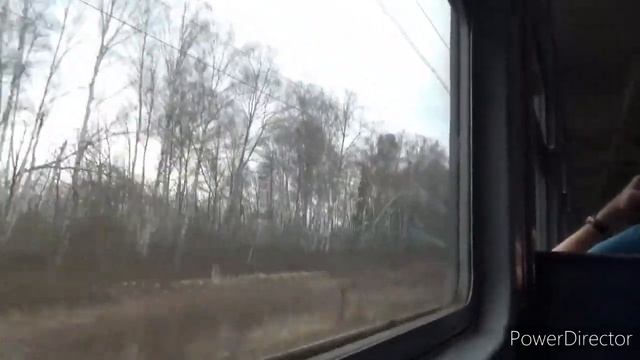 Поездка на электропоезде ЭД4М-0209 Кашира-Москва (Павелецкий вокзал) смотреть онлайн