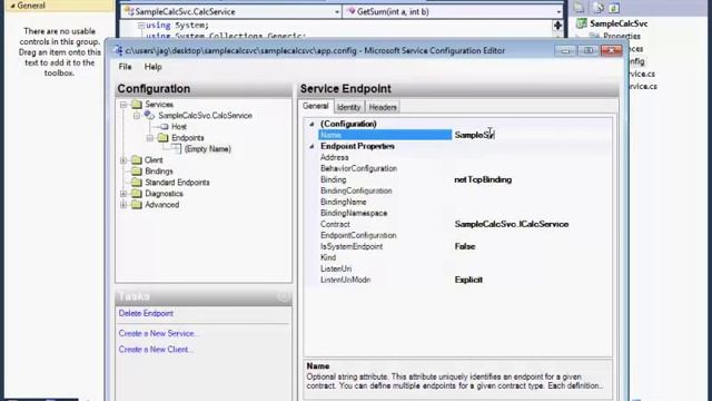 How to develop/configure WCF Service for NetTcpBinding смотреть онлайн