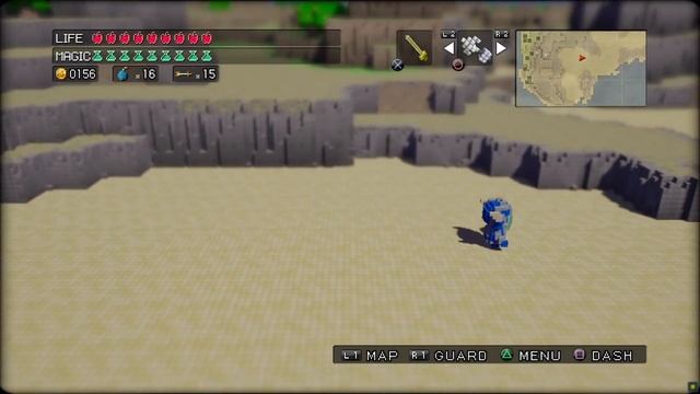 3D dot game heroes - power up смотреть онлайн