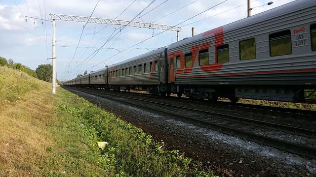 Приветливый ЭП2К-222 Новороссийск - Мурманск смотреть онлайн